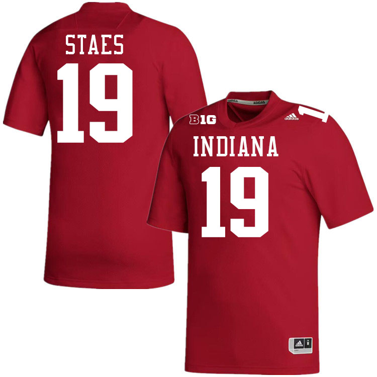 Holden Staes Indiana Jerssey,Indiana University Hooisers Football Jersey,Uniforms-Crimson